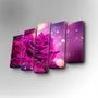 Wallity Cuadro Decorativo en Lienzo 5 Piezas Multicolor 5PUC-080
